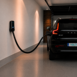 Volti Home Duvar Tipi Elektrikli Araç Şarj İstasyonu 7.4 kW | Type 2 | 32A | 230V Monofaze Spiral Kablolu