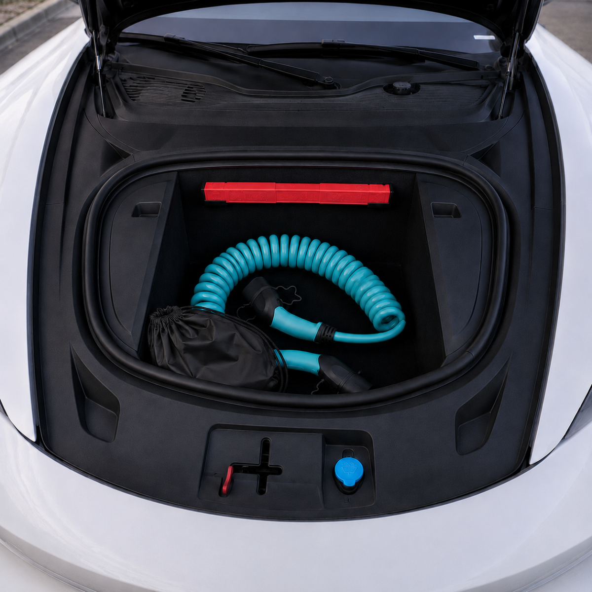 Volti Cable Elektrikli Araç Şarj Kablosu 22 kW | Type 2 | 32A Trifaze Spiral Kablolu